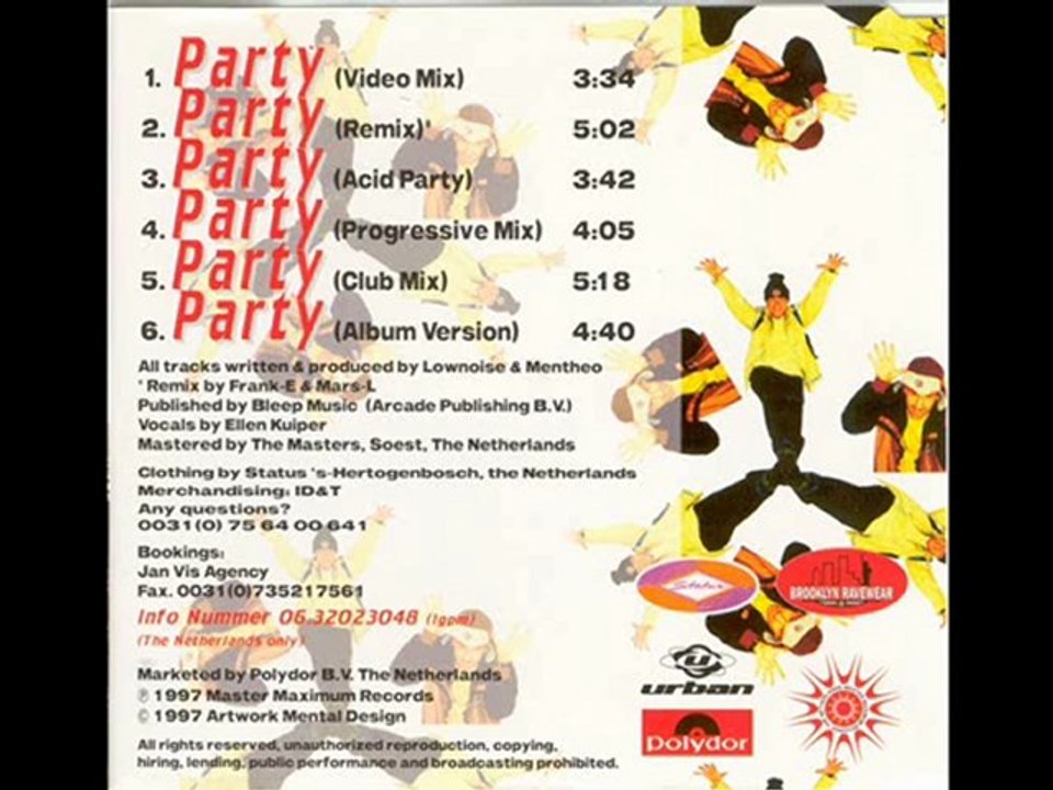 charly lownoise & mental theo - party (remix)