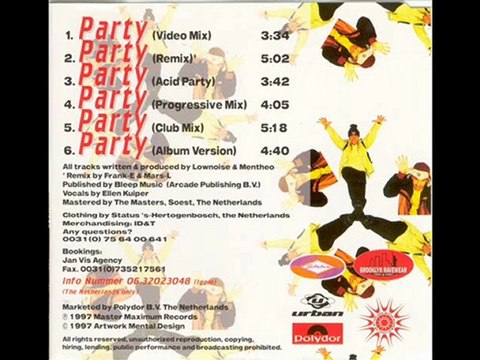 charly lownoise & mental theo - party (remix)