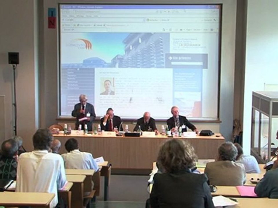 "Accueil et présentation du colloque"