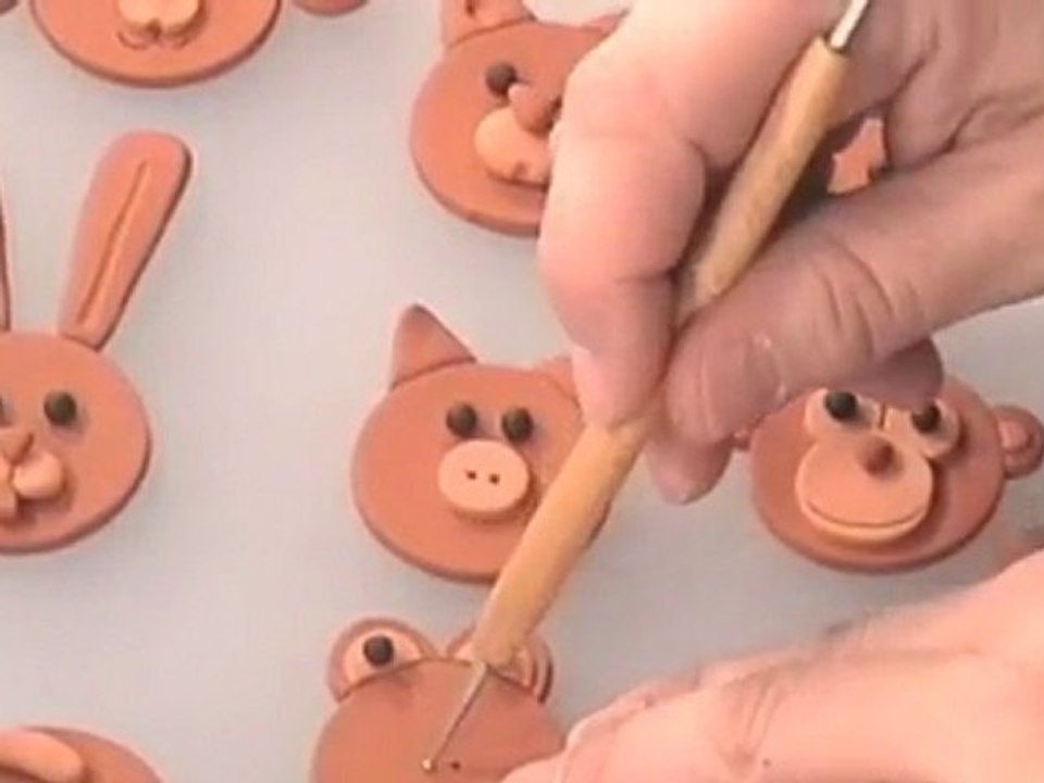 Polymer Clay Projects: Animal Faces Part 2