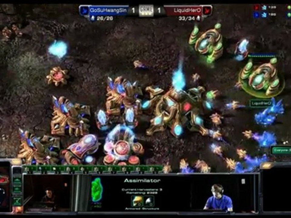 NASL Season 2 - Game 1 2 3 & 4 - Liquid`Hero (P) VS GosuHwangsin (P)