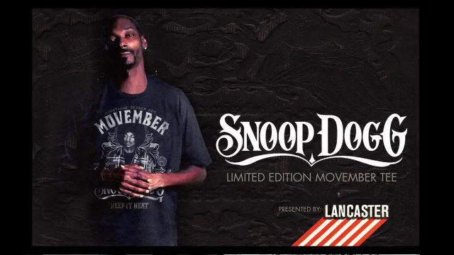 Lancaster LTD Presents Snoop Dogg Movember Limited-Edition Tee