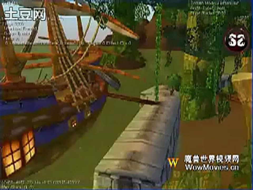 强人玩家自制魔兽世界3D地图