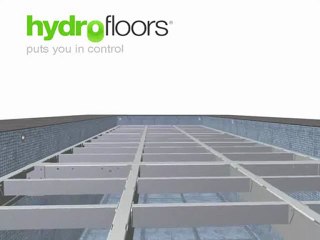 Hydrofloors : quand la piscine disparaît dans le plancher