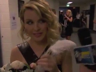 Kylie Minogue's Dressing Room interview  Aria Awards 2011