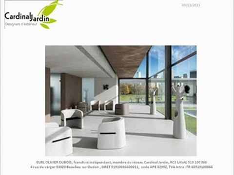 Pour vos terrasses toutes une gamme d'accessoires design