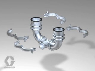 pompe membrane pneumatique graco alimentaire