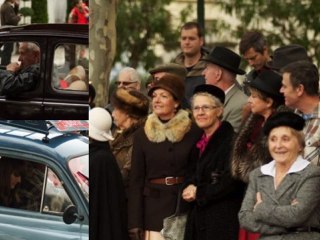 Samedi 3 décembre, 14h, embouteillage, danse, petit train...
