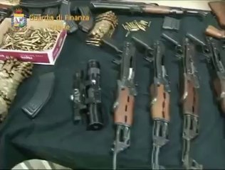 Trieste - Sequestro di armi comuni, da guerra ed esplosivo