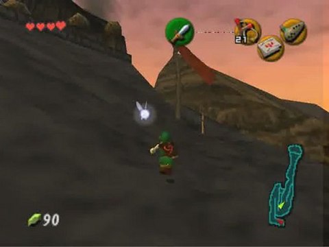 Zelda : Ocarina of Time - [Soluce - 018. Chemin du Péril]