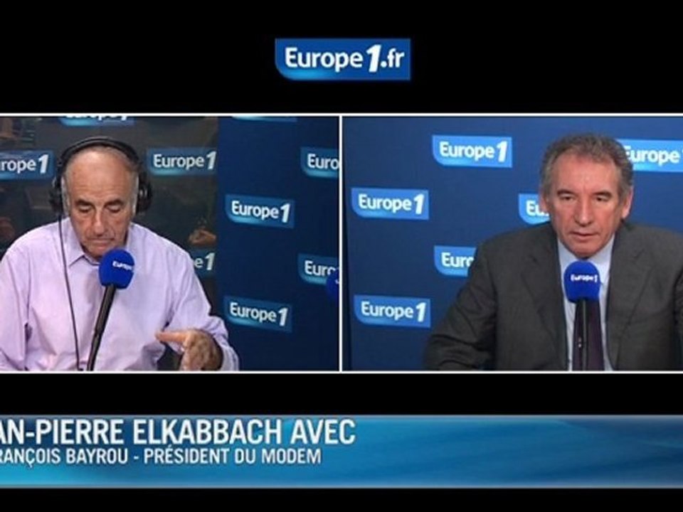 François Bayrou : "La situation de la France est inquiétante"