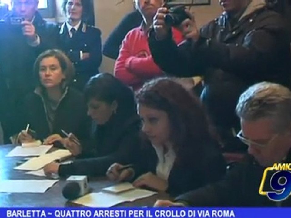Barletta | Quattro arresti per il crollo di via Roma