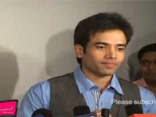 Actor Tusshar Kpoor Speaks About Dirty Picture @ First Look Of Film ''Chaar Din Ki Chandni"