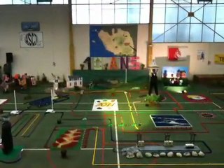 10e tombé de dominos à Chavagnes-les-Redoux