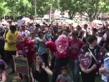 Rally for gay rights in Australia