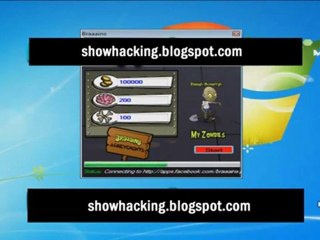 Braaains Hack Cheat tool on Facebook 2011