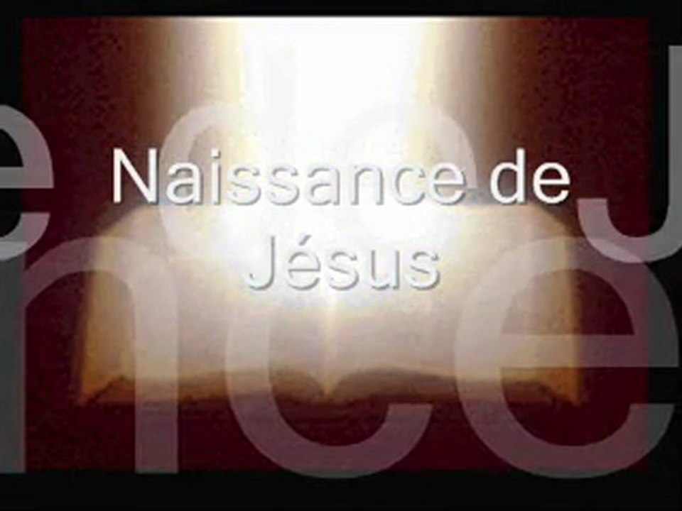 NAISSANCE DE JESUS