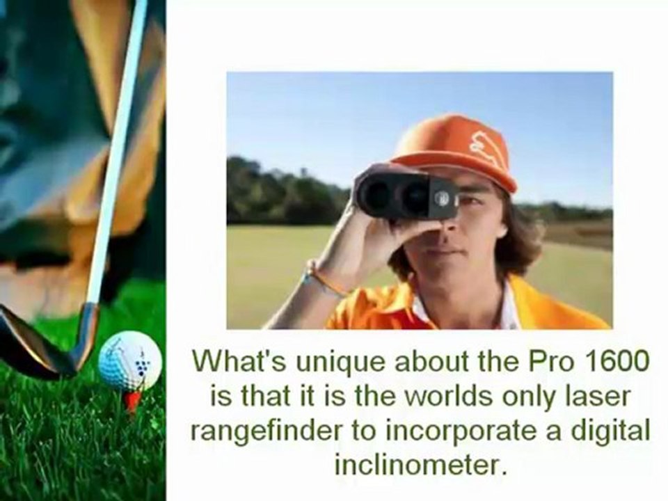 Bushnell Pro 1600 Golf Laser Rangefinder
