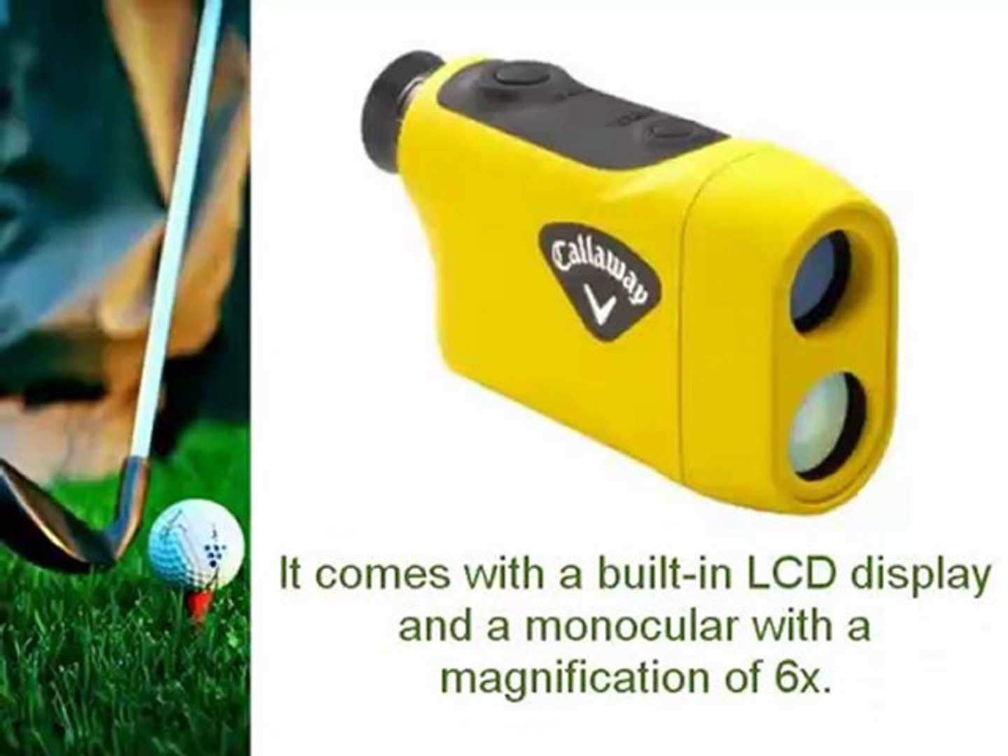Callaway LR550 Rangefinder by Nikon - video Dailymotion