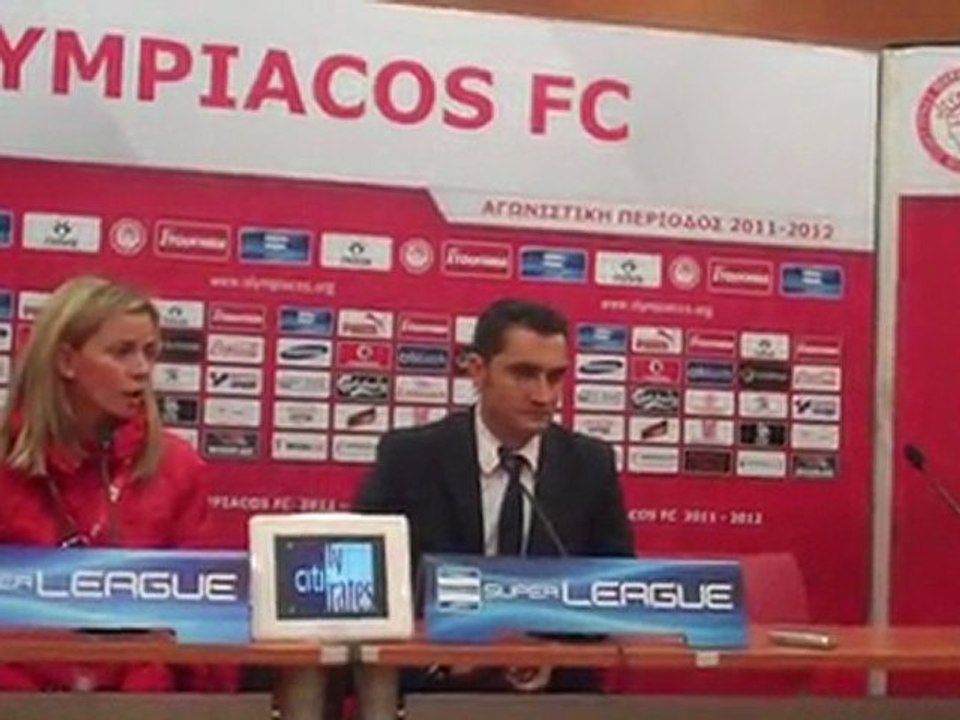 Συνέντευξη Τύπου Ερνέστο Βαλβέρδε