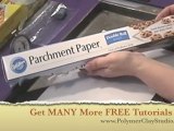 Polymer Clay Projects - Baking & Storage Pt 1