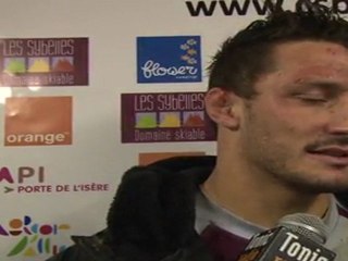 Réaction Christophe André après CSBJ-Béziers