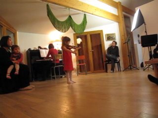 結菜ヴァイオリン発表会（さやか先生）