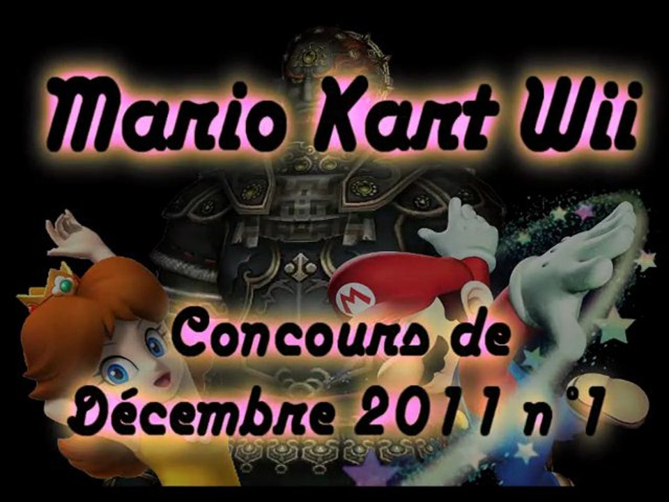 Mario Kart WII - Concours de Décembre 2011 n° 1