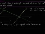geometria euclidea:teorema sugli angoli esterni in un triangolo