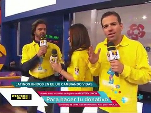 Maite Perroni y Mark Tacher en Teleton