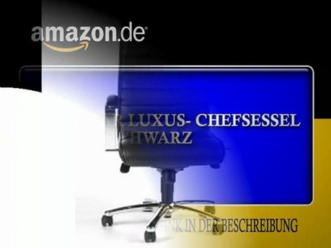 TOPSTAR Luxus- Chefsessel Leder schwarz