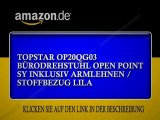 Topstar OP20QG03 Bürodrehstuhl Open Point SY inklusiv Armlehnen / Stoffbezug lila
