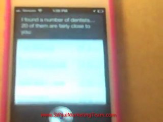 iPhone 4S Siri and local SEO