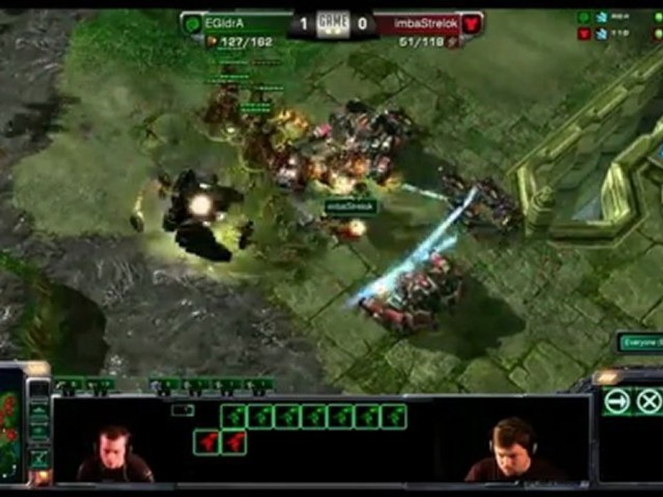 NASL Season 2 - Game 1 2 & 3 - EG Idra (Z) VS Imba.FXO Strelok (T)