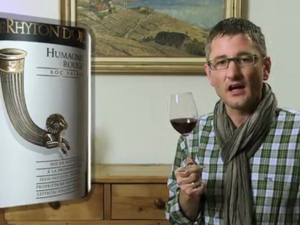 Humagne Rouge 2010 Le Rhyton d'Or - Wein im Video