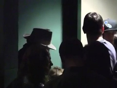 Джонни Депп после концерта Игги Попа