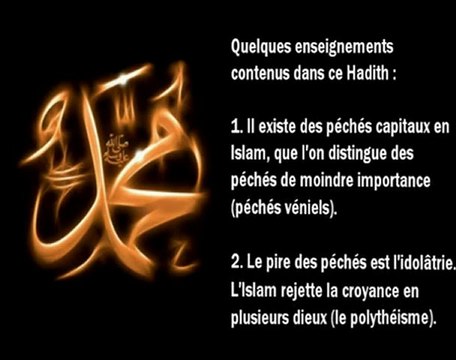 - Hadith N°7 - Les Grands Péchés -