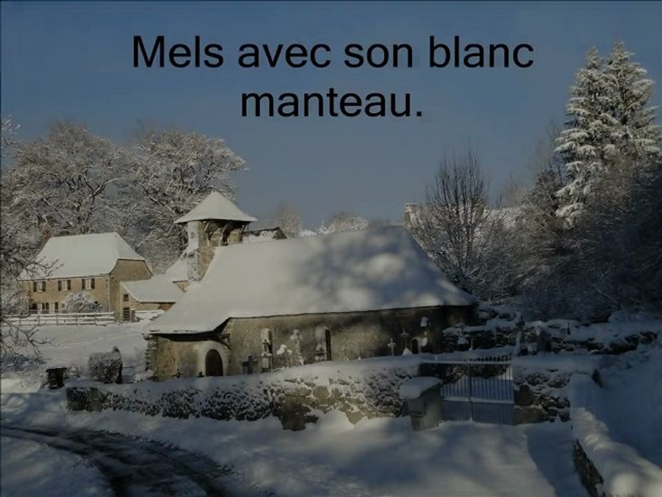 2010 Mels sous la neige