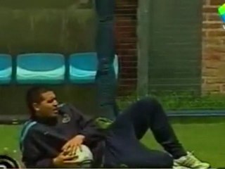 Riquelme ne tient pas sur ses jambes