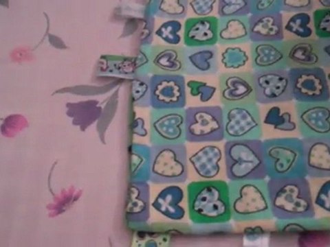 Sewing Flannel Blankets for Baby