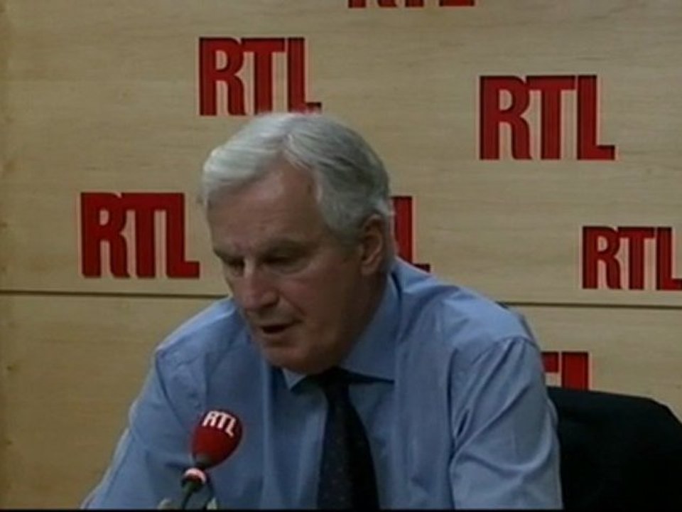 "RTL 2012" accueille Michel Barnier