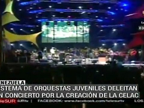 Orquestas Juveniles de Venezuela, en concierto de CELAC