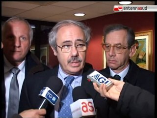 TG 03.12.11 Lombardo da Bari: "Occorre puntare sul mezzogiorno"