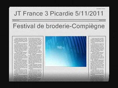 Exposition Art & Broderie à Compiègne 2011