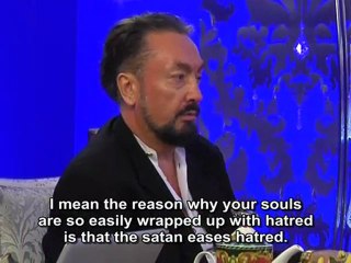 Lower-self is more inclined to hatred, rage and animosity; it always demands war and blood. Friendship and brotherhood can be attained only by will power and reason. Advocating peace and brotherhood until the end and forgiveness can be attained with faith