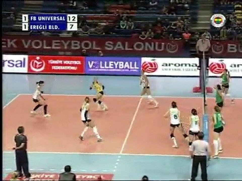 3 Aralık 2011 Fenerbahçe Universal - Ereğli Belediye Maçı 3.Set