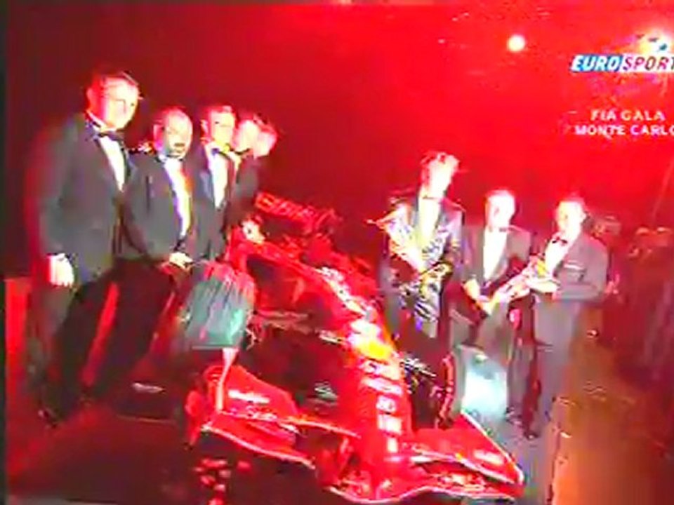 FIA-Gala 2007 Formula 1 World Champion Kimi Räikkönen