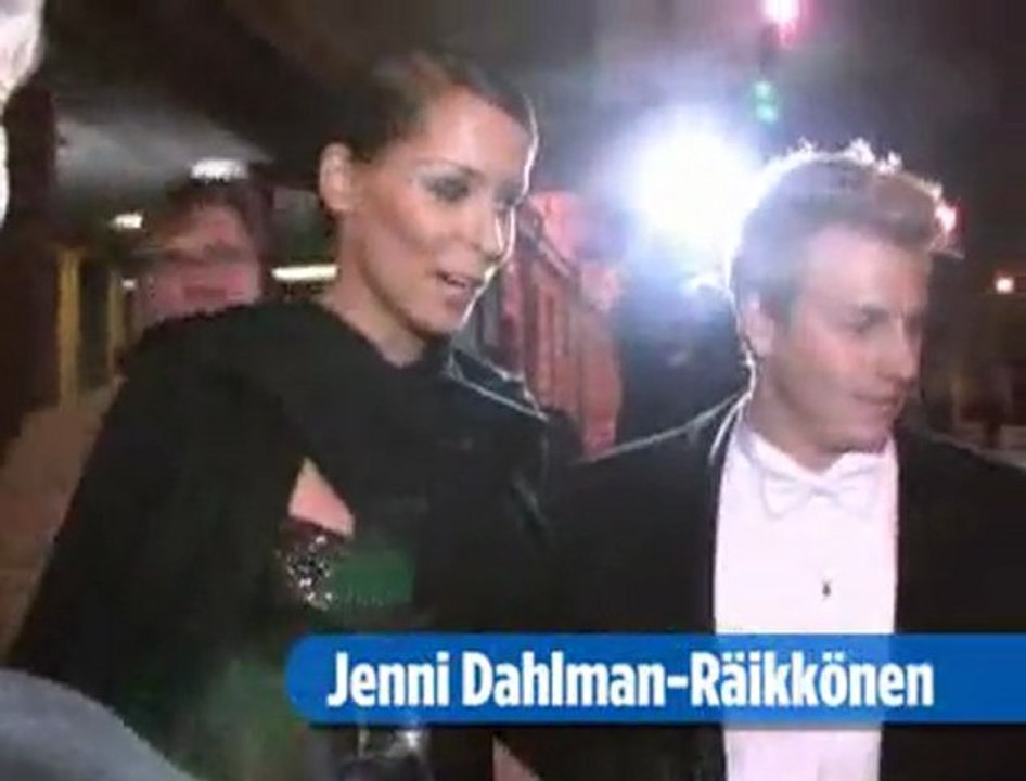 Funny interview while kimi räikkönen leaving finish independence day 2007