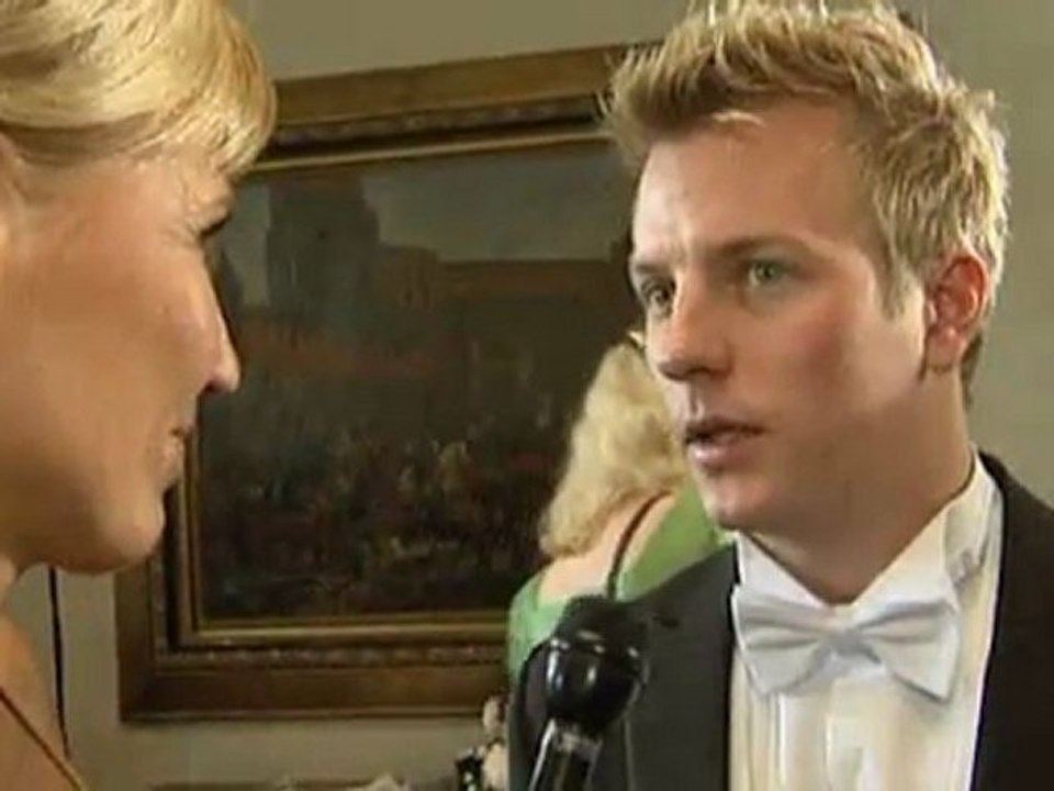 Kimi Räikkönen at Finnish Independence Day Interview 2007 MTV3