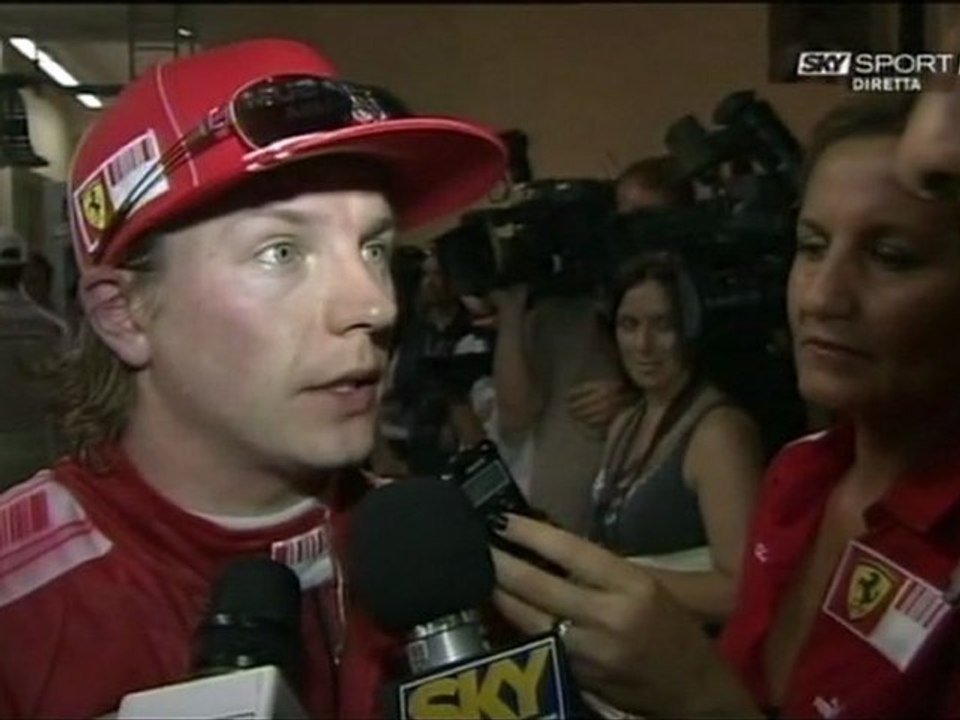 Abu Dhabi 2009 Kimi Räikkönen Race Interview